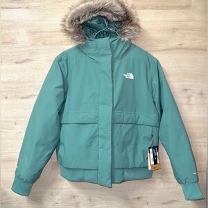 The North Face Women's Arctic Down Bomber Jacket Size XL Brand New 600 Down